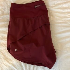 Lululemon speed up shorts lined 4”